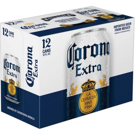 images/beer/DOMESTIC, IMPORTED BEER, OTHERS BEERS/Corona Extra 12pk Cans.jpg